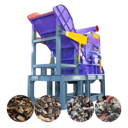 Metal Crusher Machine Shredder Heavy Hammer Scrap Iron Metal Crusher for Car