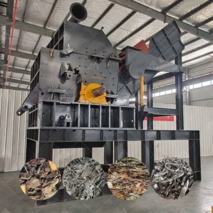 Metal Scrap Iron Aluminum Waste Scrap Hammer Mill Crusher