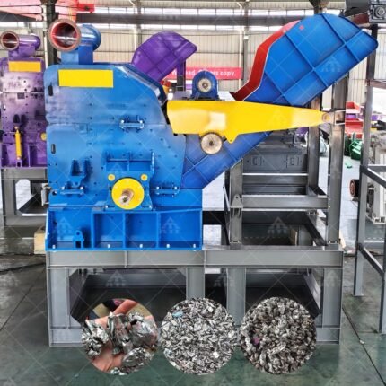 Aluminum Scrap Metal Iron Steel Hammer Mill Scrap Iron Crusher Machine Metal Shredder
