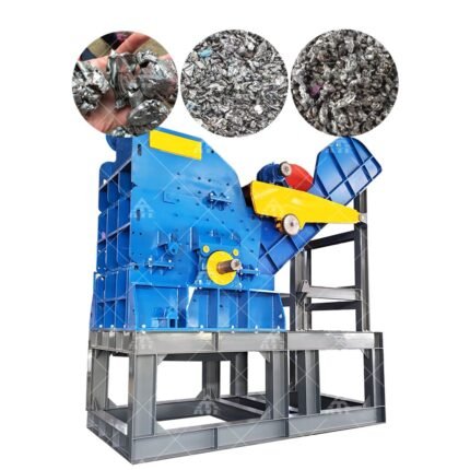 Scrap Metal Rebar Hammer Mill Scrap Steel Metal Crusher Machine