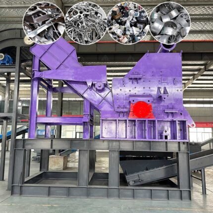 Industrial Scrap Aluminum Rim Gearbox Housings Hammer Mill Scrap Aluminum Wheel Can Scrap Aluminium Crusher
