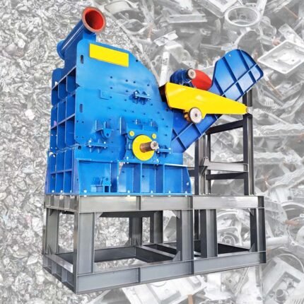 Scrap Car Chassis Car Frame Shell Wheel Aluminum Rim Hammer Sheet Metal Car Crusher for Sale