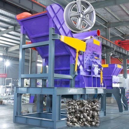 2026 Aluminum Hammer Mill Scrap Car Parts Engine Crusher Machine Car Crushers