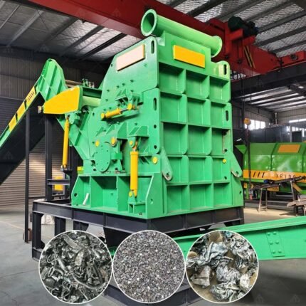 Large Hammer Mill Scrap Steel Rim Wheel Hub Car Aluminium Alloy Wheel Crusher