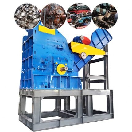 Hammer Mill Metal Aluminium Alloy Wheel Waste Refrigerator Aluminum Hub Crusher Machine