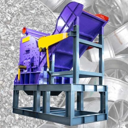 Heavy Duty Hammer Mill Aluminum Frames Aluminum Rim Wheel Crusher Machine for Scrap Metal Crushing