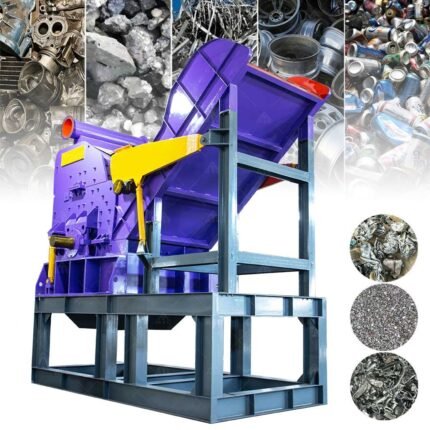 Scrap Aluminum Wheel Hubs Refrigerator Metal Hammer Mill Wheel Crusher