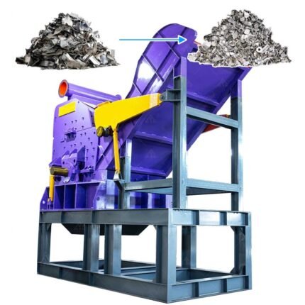 Hammer Mill Metal Scrap Aluminum Wheel Parts Aluminum Scrap Metal Crusher