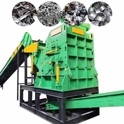 Scrap Car Metal Hammer Mill Aluminum Wheel Hubs Aluminum Cans Crusher Machine