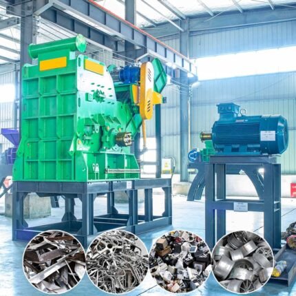 Hammer Mill Scrap Metal Aluminum Wheel Engine Housings Rim Aluminum Waste Crusher