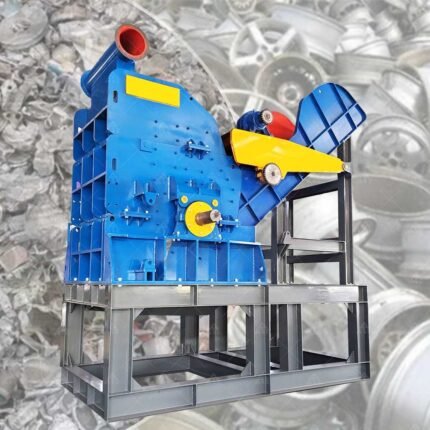Scrap Aluminum Rim Car Metal Chip Hammer Mill Crusher for Sale