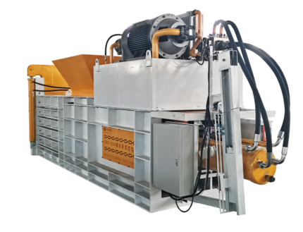High Density Waste Products Baler Energy Saving Recycling Equipment Easy Operate Horizontal Hydraulic Baler