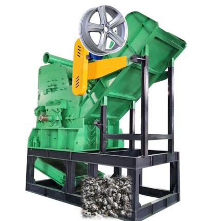 Industrial Metal Scrap Copper-aluminum Radiator Engine Hammer Metal Mobile Cars Crusher