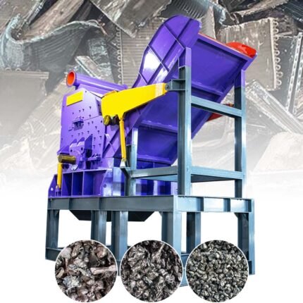 Hammer Mill Scrap Iron Scrap Metal Aluminium Alloy Wheel Crusher