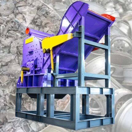 Scrap Aluminum Steering Wheel Wheel Hub Hammer Wheel Metal Scrap Crusher Machine