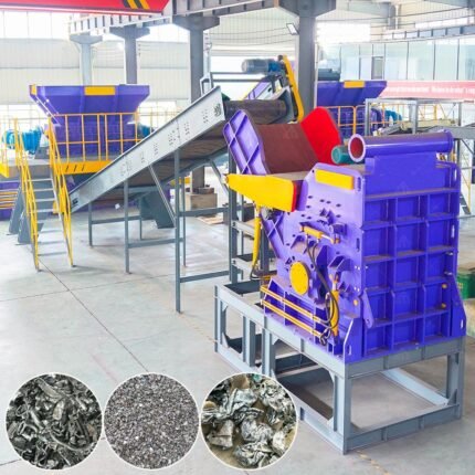 Hammer Mill Aluminum Car Iron Scrap Metal Refrigerator Aluminum Hub Crusher
