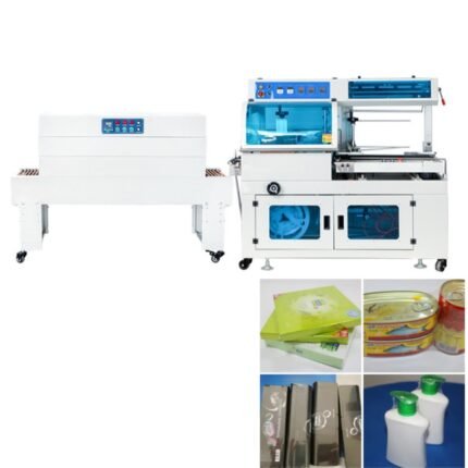 Industrial Plastic Parts Toilet Paper POF Film Heat Shrink Wrapping Commercial Wrapper L Bar Books Sealing Machine