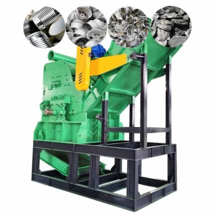 Hammer Mill Metal Aluminum Alloy Waste Scrap Steel Iron Metal Crusher Machine