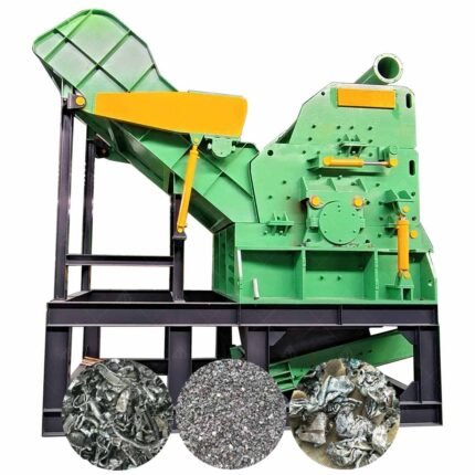 Large Hammer Mill Scrap Iron Metal Aluminum Shredder Crusher