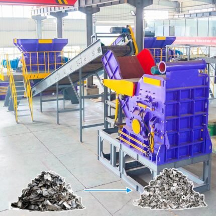 China Good Quality Hammer Crusher Casting Aluminum Profiles Metal Scrap Aluminum Wheel Crusher