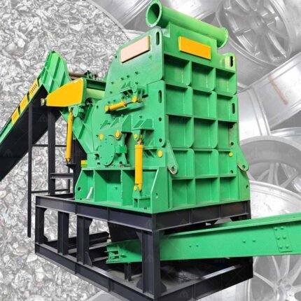 Waste Aluminum Car Scrap Iron Crusher Machine for Hard Metal