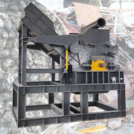Waste Aluminum Foil Crusher Iron Slag Car Metal Crusher