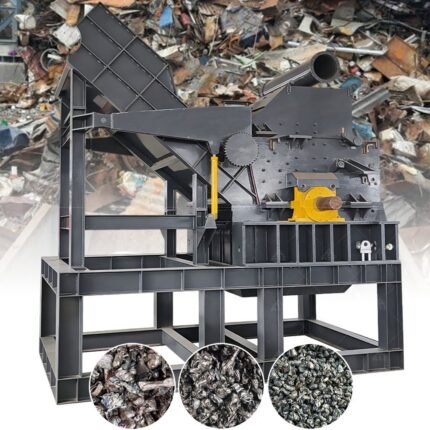 Metal Iron Crusher Aluminum Wheel Metal Chip Crusher Machine