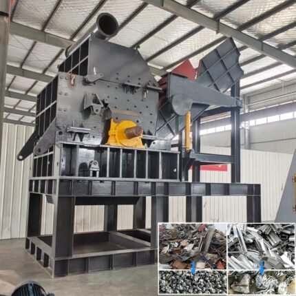 Hammer Mill Crusher Metal Shredder Aluminum Scrap Metal Car Body Crusher