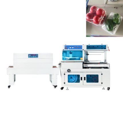 L Type Heat Sealer Machine with POF Film Wrapping Auto Heat Tunnel Shrinking Machine Auto Packing Machine
