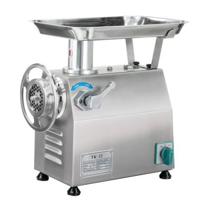 New Commercial Automatic Electric Meat Grinder Slicer Mincer Machine for Food Processing Plants 1 Year Warranty Hamburger Patty