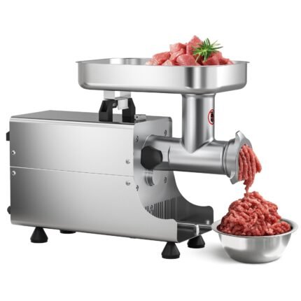 Frozen Meat Slicer  Stainless Steel Meat Slicer and Cube Cutter Machine with Adjustable Thickness for Frozen Meat