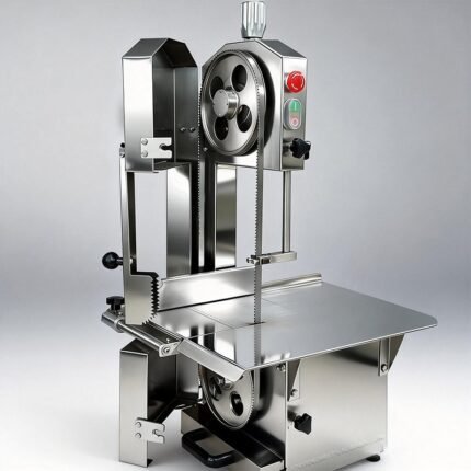 2 Rolls High Speed Frozen Meat Slicer Cutting Thickness 1mm-200mm  for Hot Pot